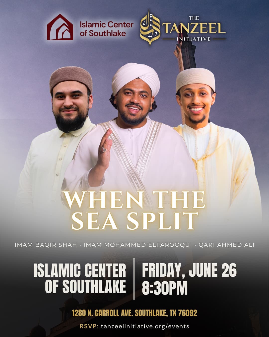 When The Sea Split Flyer