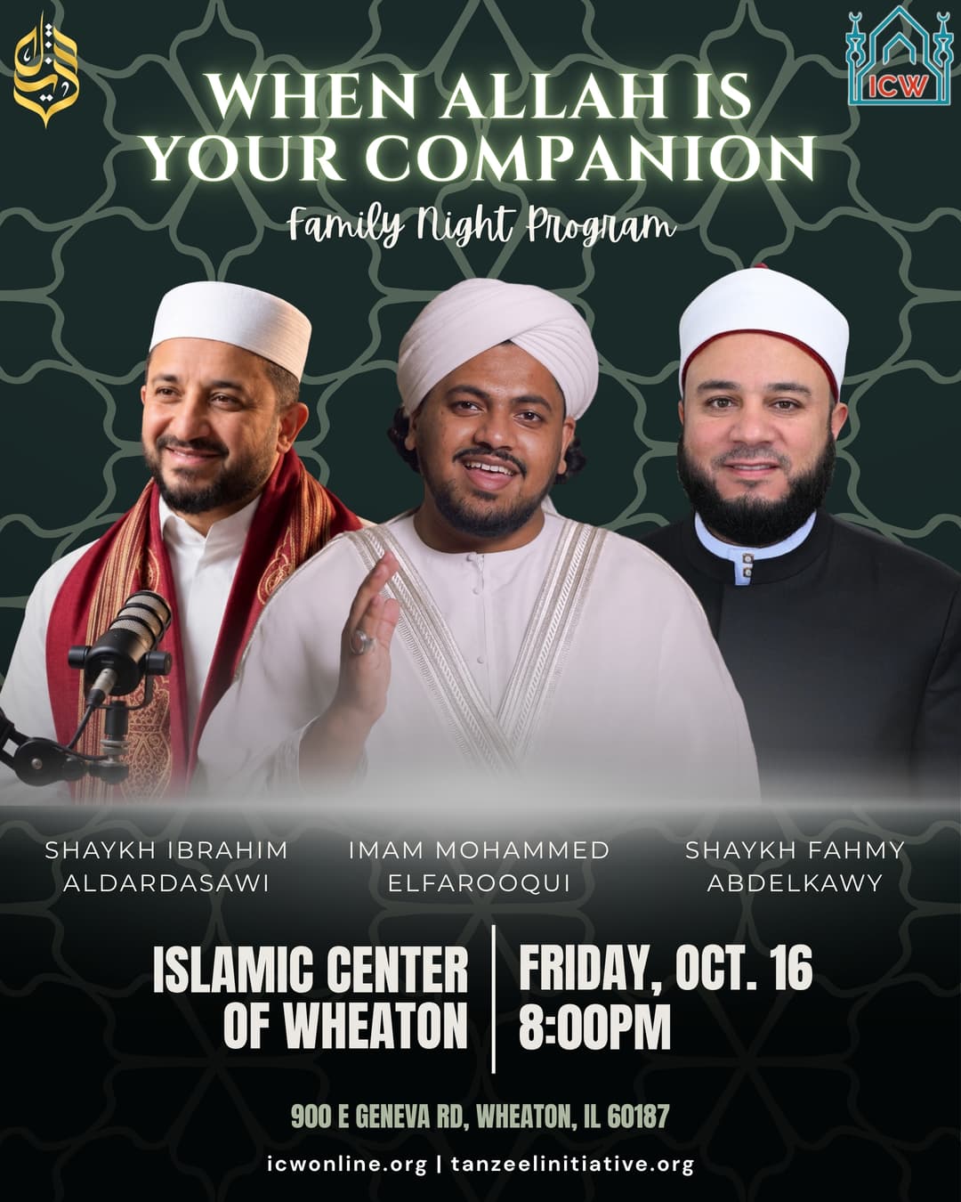 When Allah Is Your Companion Flyer